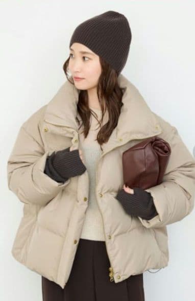 新品未使用【Deuxieme Classe】カシミヤニットキャップ　ブラウン