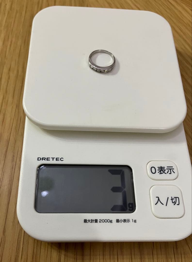 PT900 ダイヤモンドリング　0、54ct 指輪
