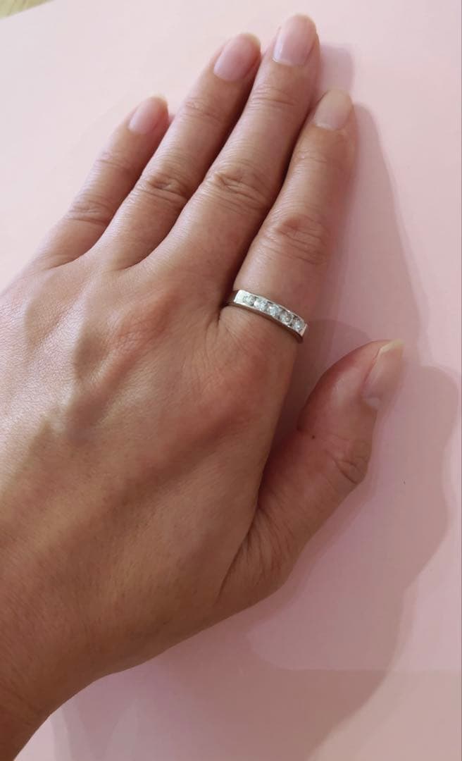 PT900 ダイヤモンドリング　0、54ct 指輪