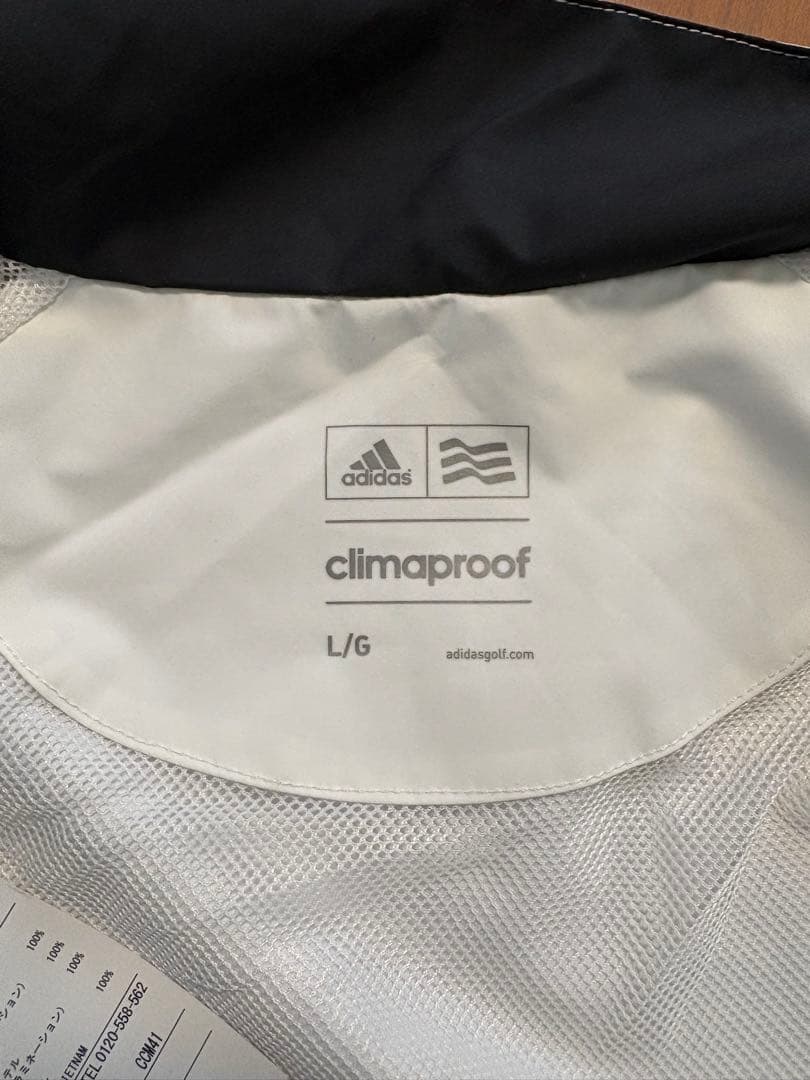 adidas ゴルフレインウェア セットアップ　Lサイズ