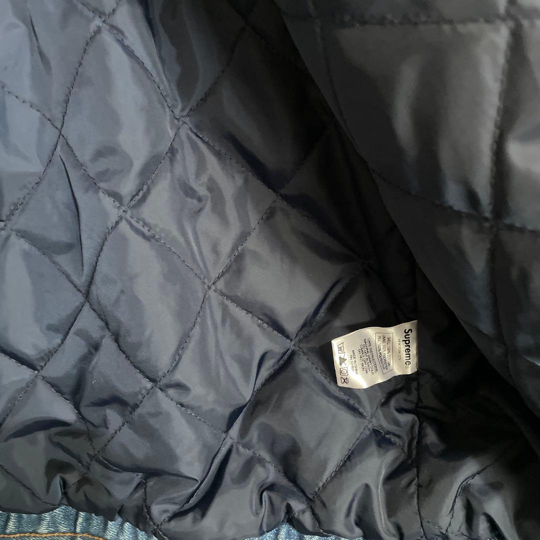 【SALE】Supreme Checks Embroidered Denim