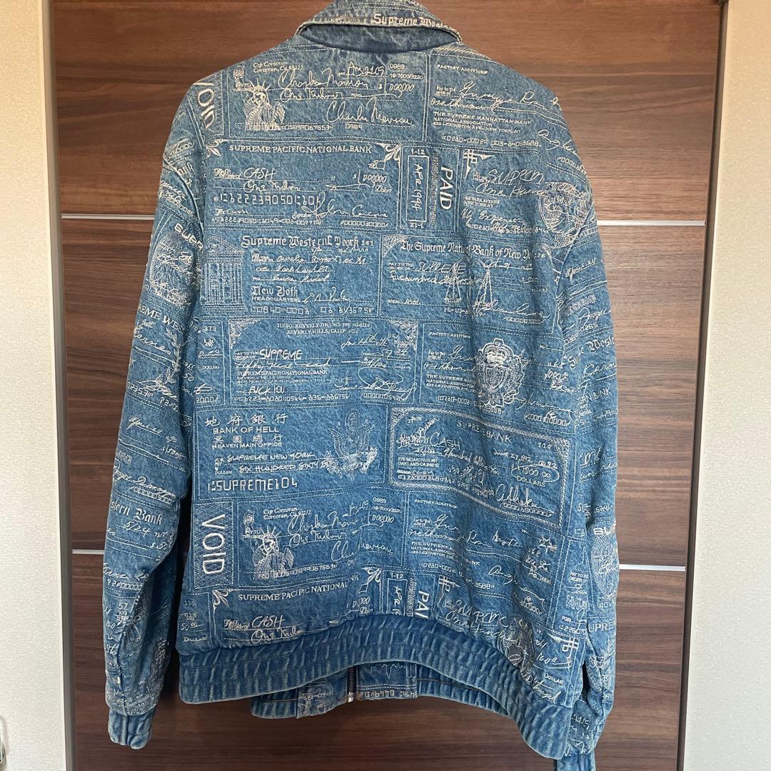 【SALE】Supreme Checks Embroidered Denim