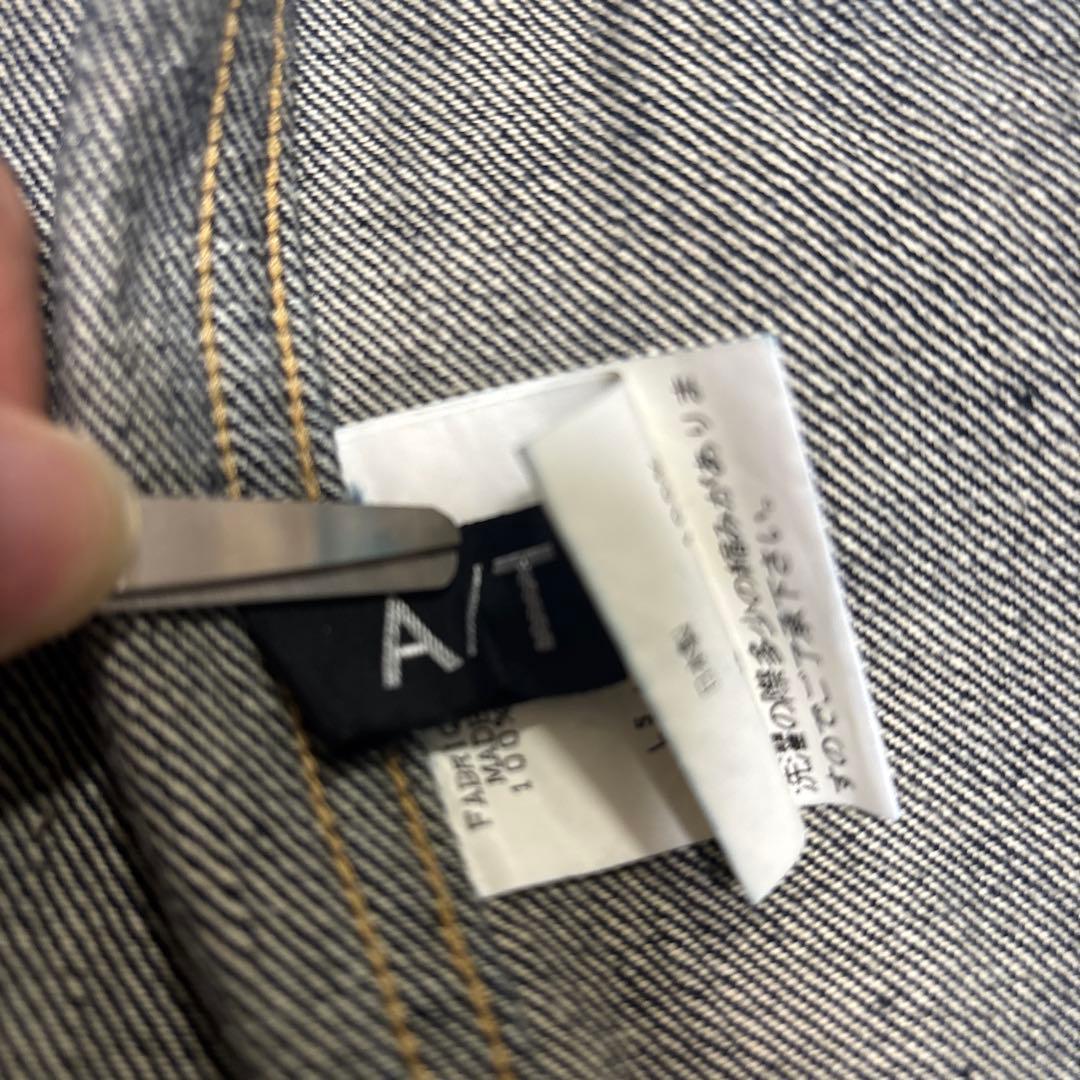 A/T ダークブルー デニムジャケット
