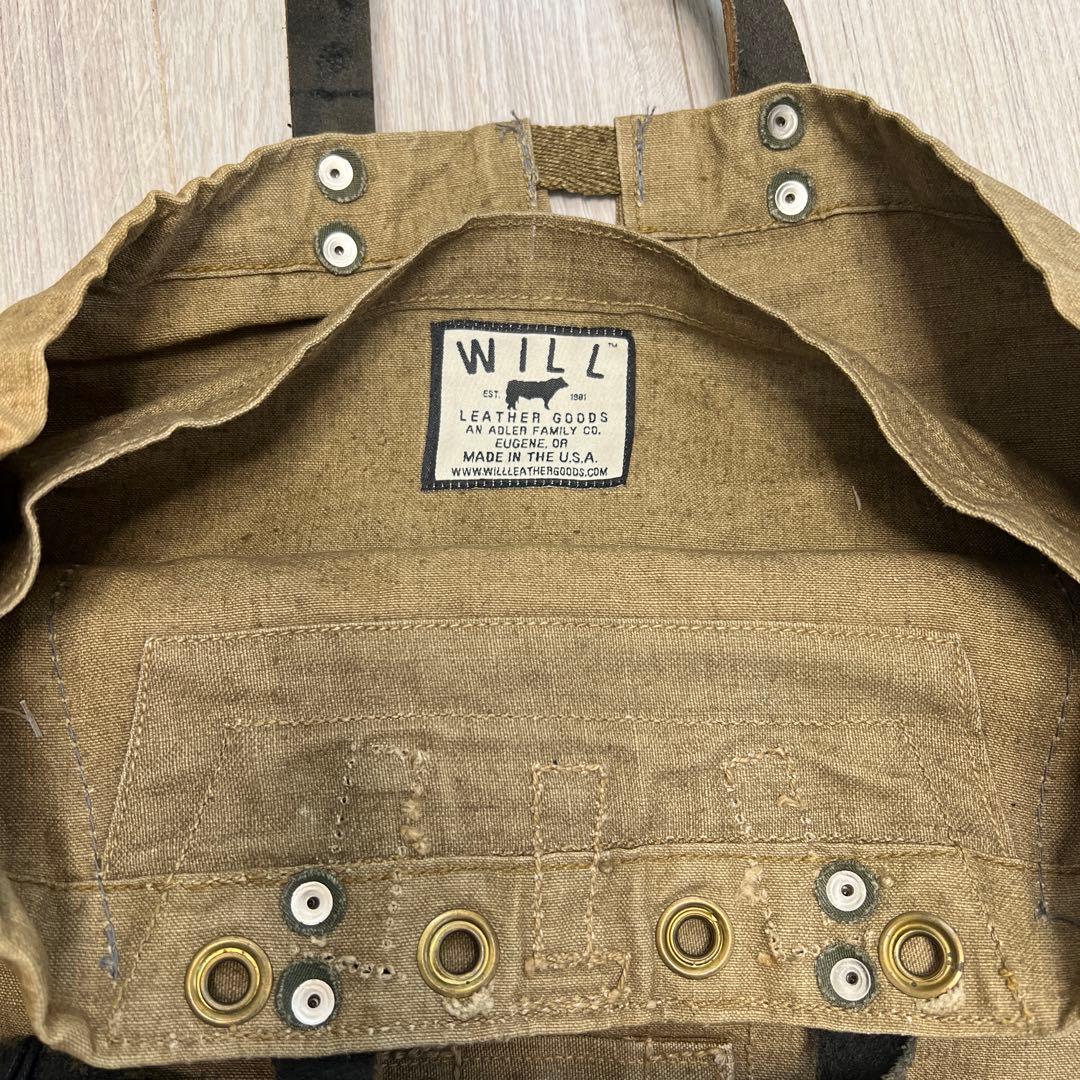 新品未使用品　WILL ウィル キャンバストートバッグ