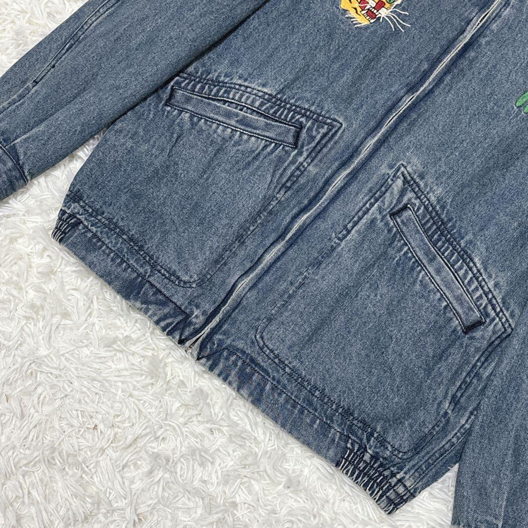 HOUSTON 刺繍デニムジャケット VIET NAM　M
