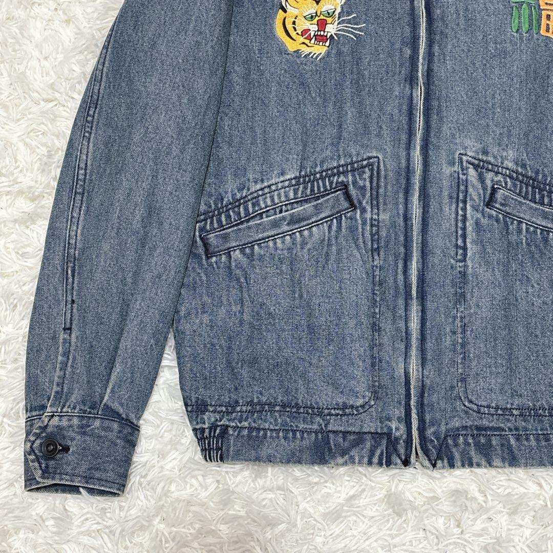 HOUSTON 刺繍デニムジャケット VIET NAM　M