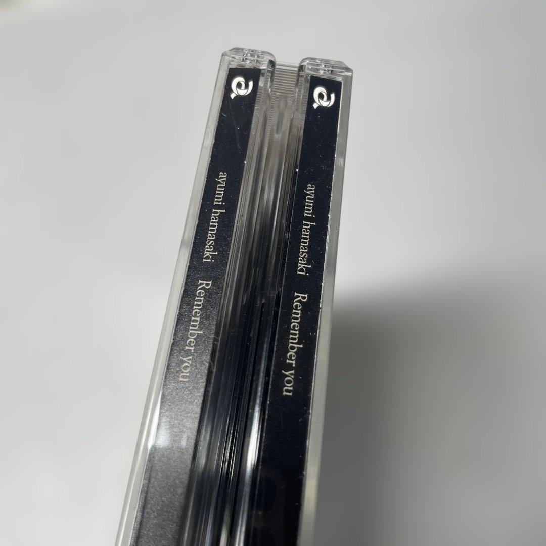 浜崎あゆみ Remember you CD1枚、DVD2枚　3枚組
