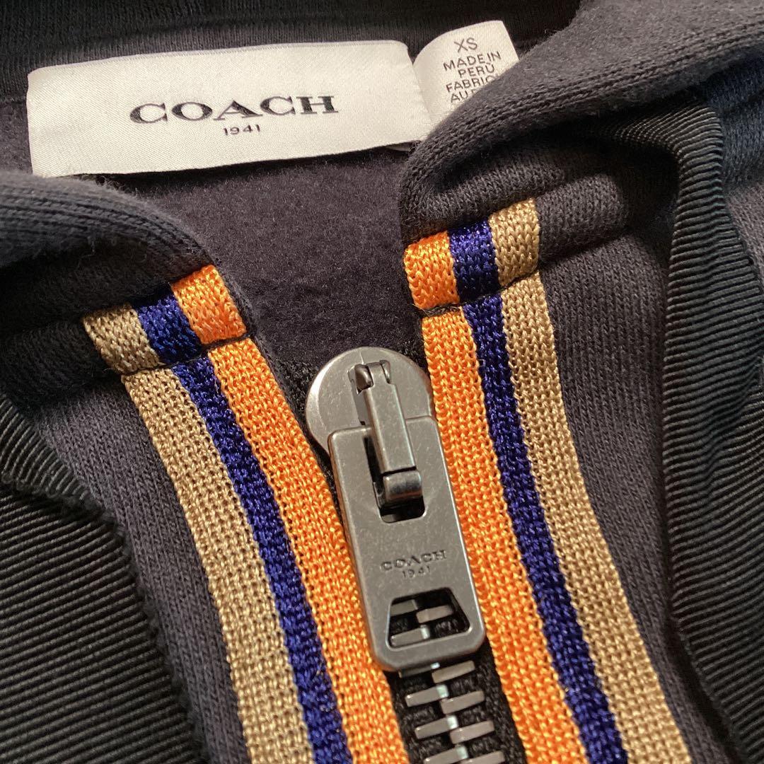 m*o様 COACH ジップ　フーディー　パーカー　未使用品