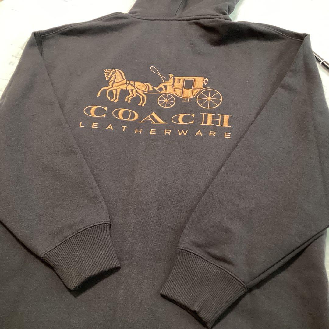 m*o様 COACH ジップ　フーディー　パーカー　未使用品