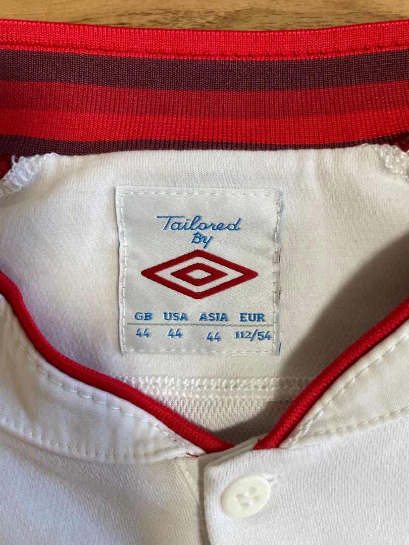 Umbro アンブロ　イングランド代表 2012/13 ユニフォーム　刺繍ロゴ
