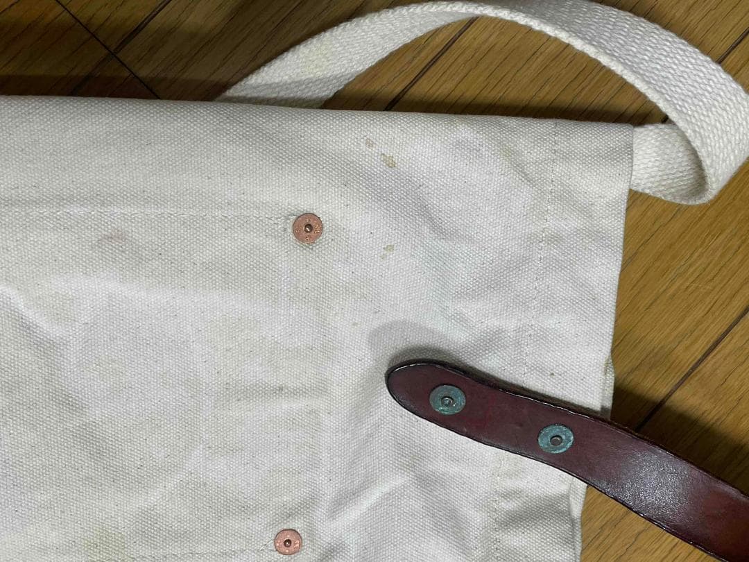 RRL　ダブルアール　キャンバストート　バッグ ホワイト