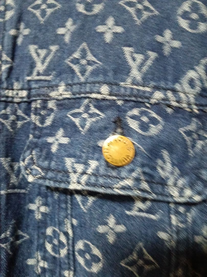 Louis Vuitton Supreme デニムジャケット