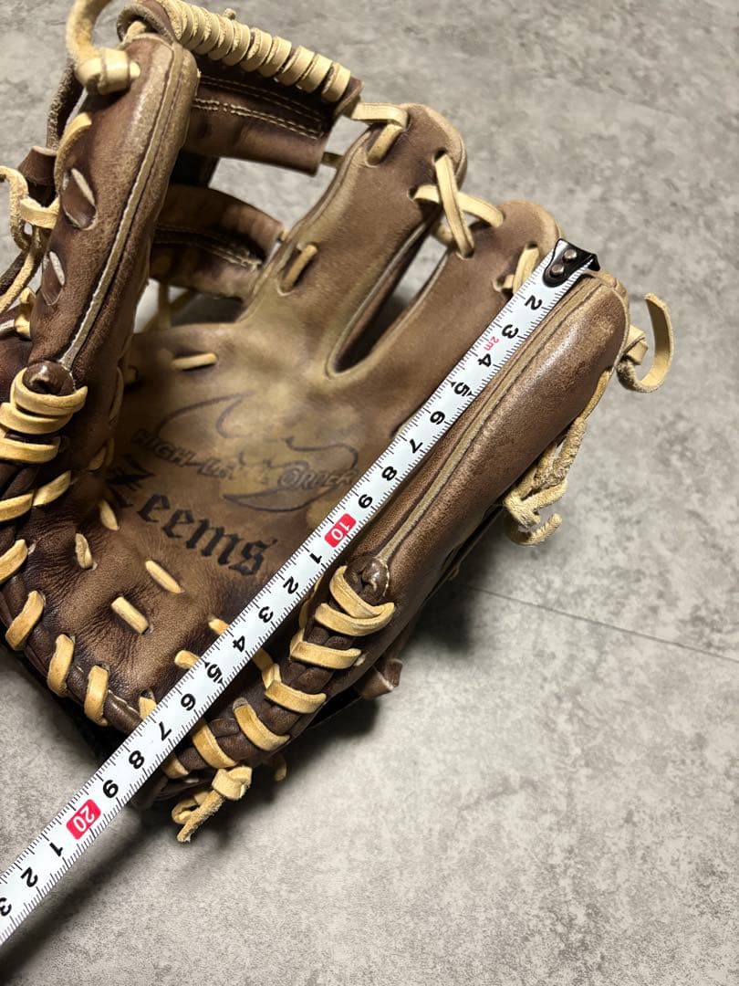 Zeems ジームス 硬式グローブ 内野手用 ハイレベルオーダー　上位ライン