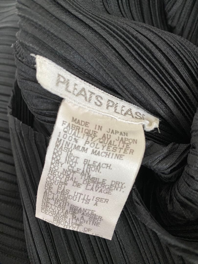 PLEATS PLEASE プリーツプリーズ 黒 ロングワンピース マキシ 4