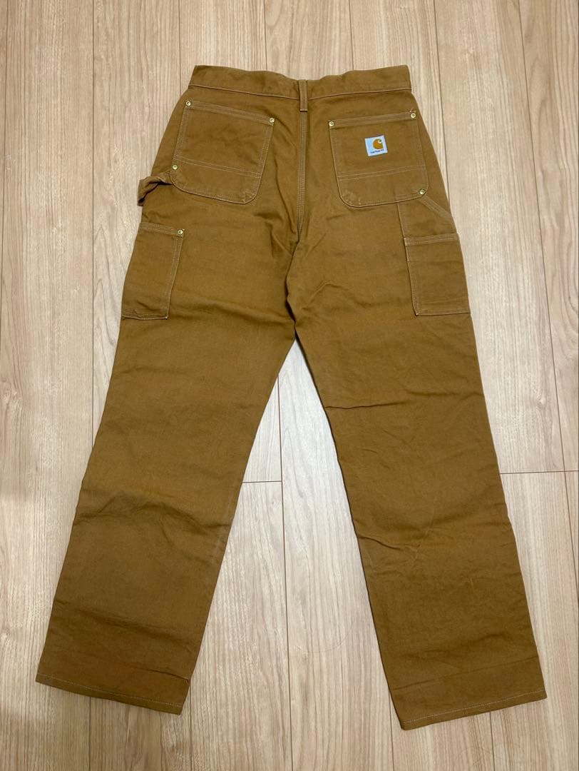 Carhartt B01 USA製 ダックパンツ 30×30 ブラウン 美品