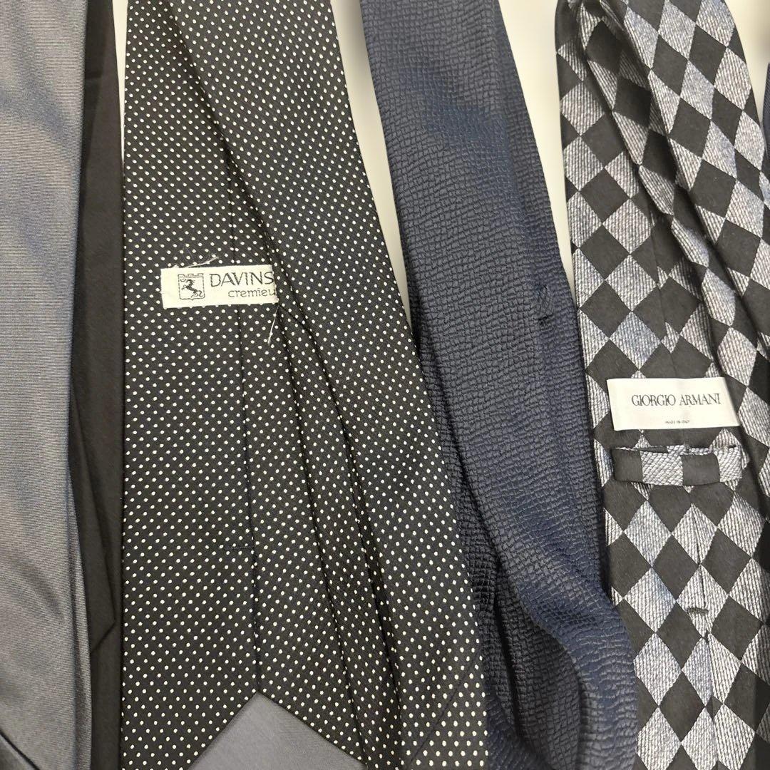 Dolce & Gabbana & Giorgio Armani ネクタイ5本