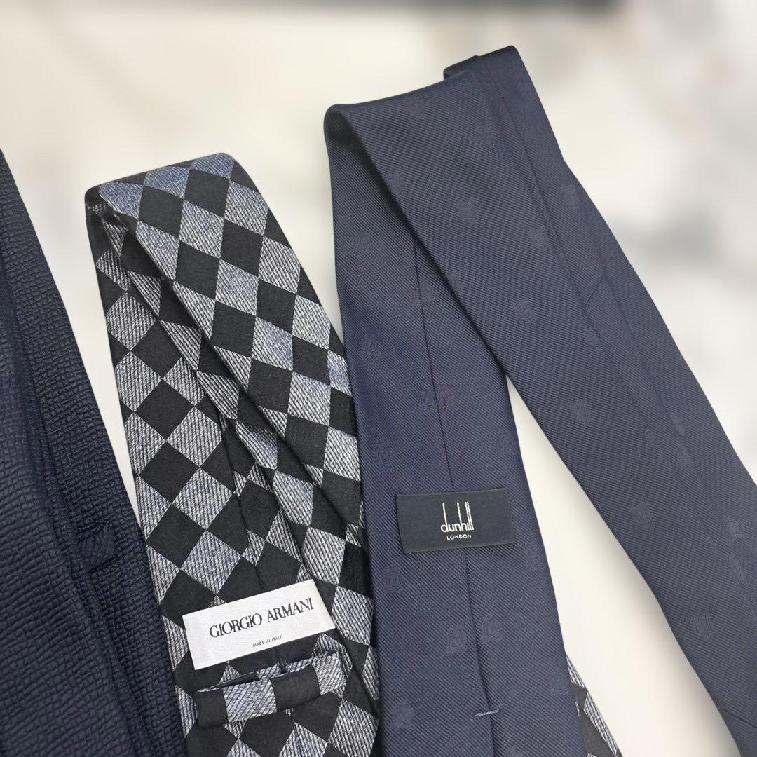Dolce & Gabbana & Giorgio Armani ネクタイ5本