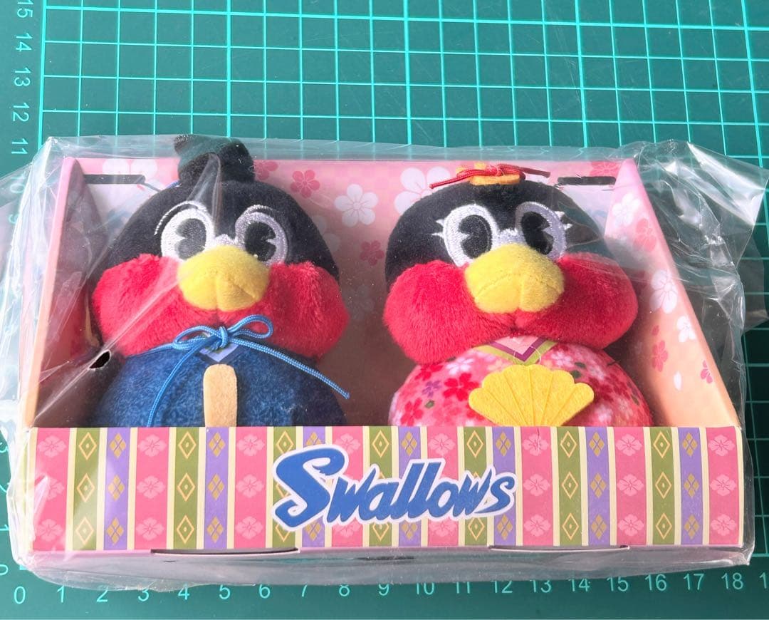 ハ*ル様 つば九郎・つばみ　ひな祭りセット　新品　東京ヤクルトスワローズ