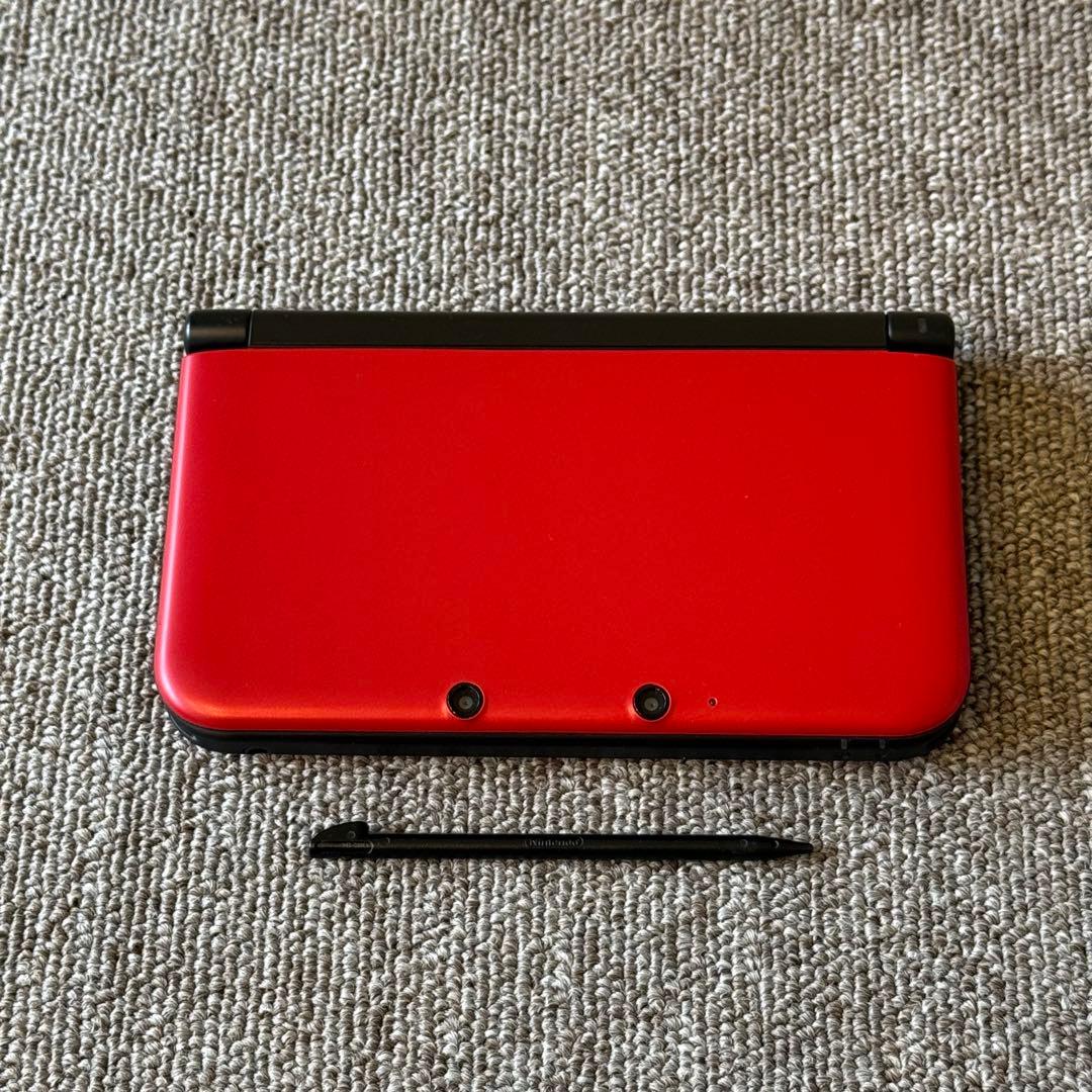 【美品】ニンテンドー3DS LL レッド×ブラック 箱付き