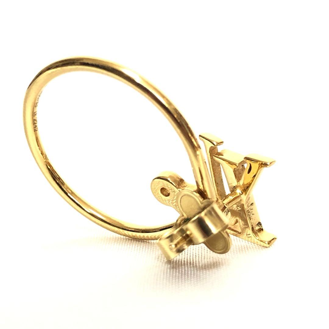 極美品　ルイヴィトン　ピアス　エクリプス ブックル ドレイユ フープ　付属品◎