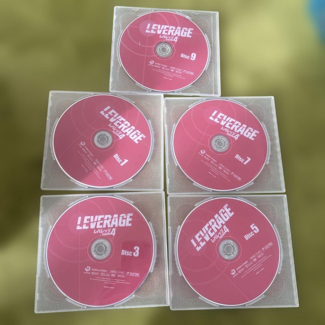 LEVERAGE DVD ボックスセット シーズン1〜4