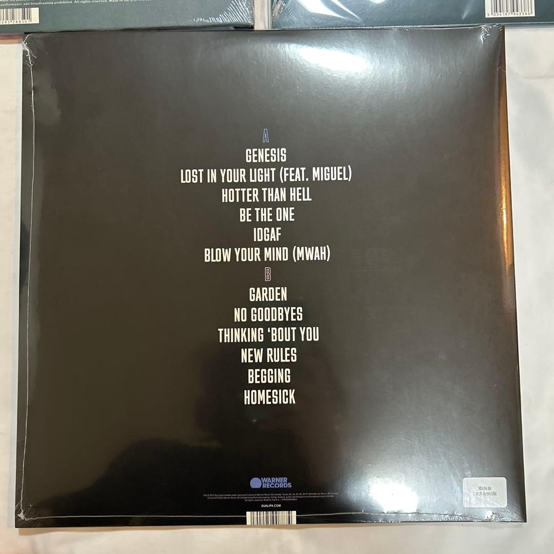 【新品未開封】Dua Lipa アルバム3枚セット