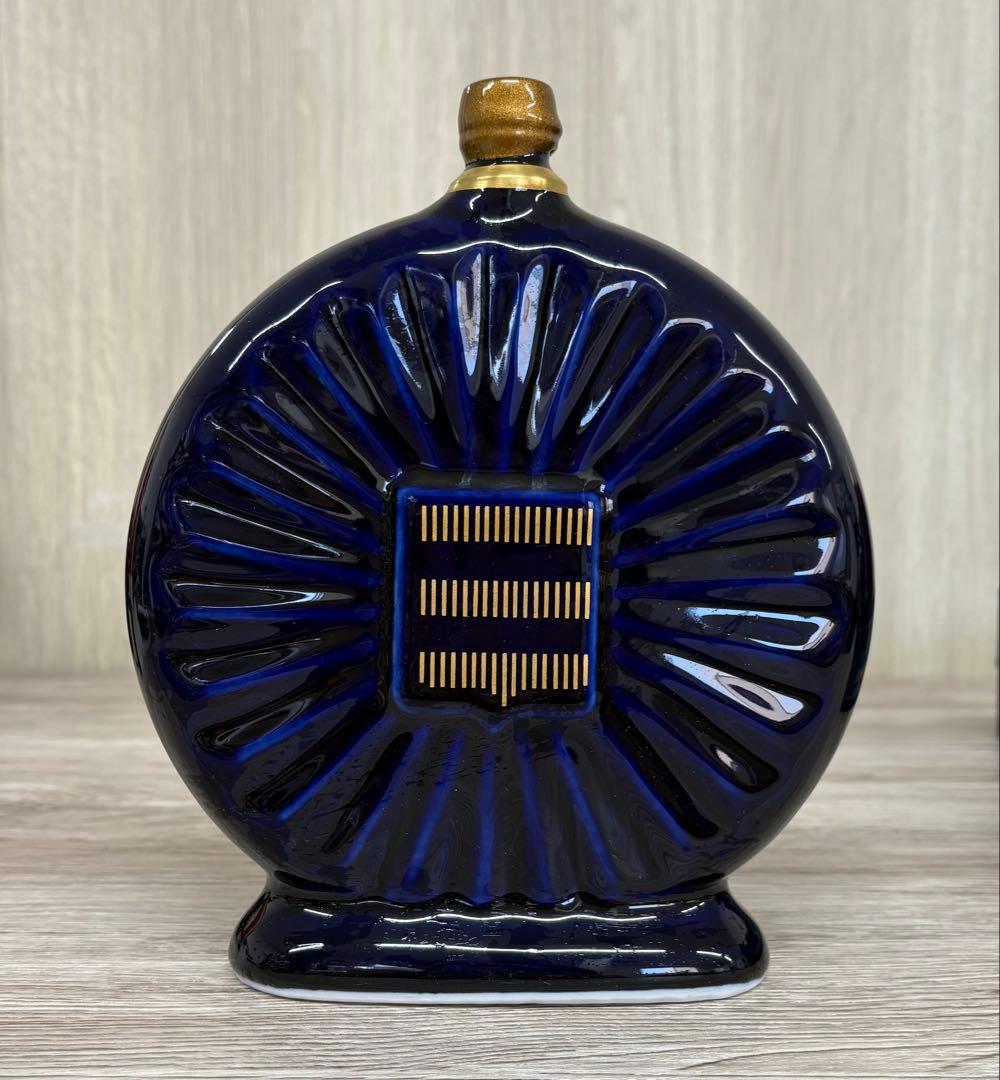 プリンス・ユベール ポリニャック リモージュクレスト 青 陶器 700ml