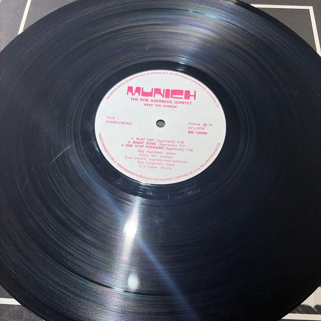 [レコード] KEEP THE CHANGE ROB AGERBEEK LP