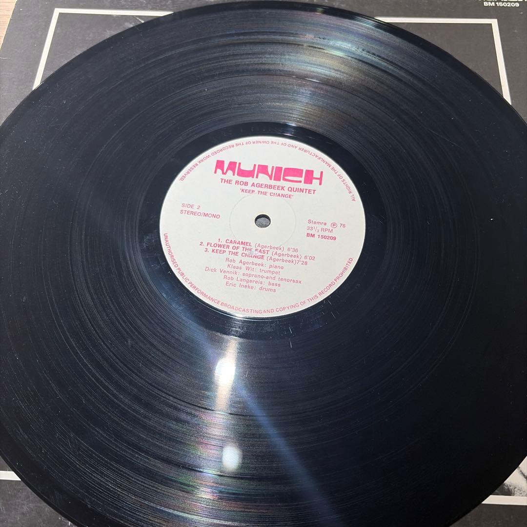 [レコード] KEEP THE CHANGE ROB AGERBEEK LP