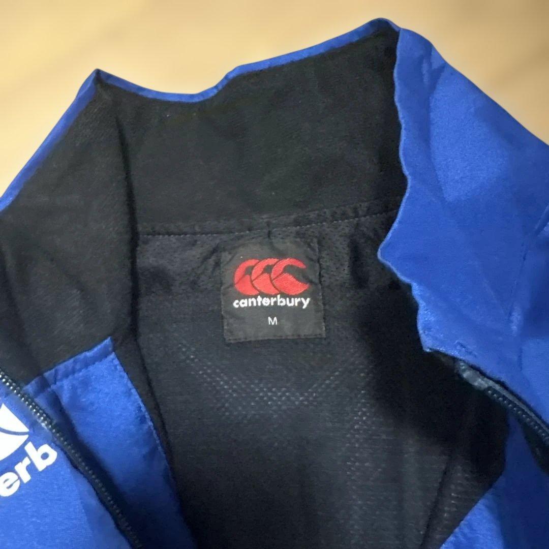 ゆ*こ様 canterbury ウォームアップウェア 青　セットアップ
