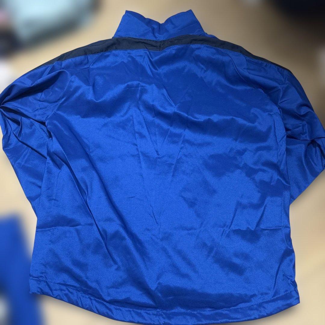 ゆ*こ様 canterbury ウォームアップウェア 青　セットアップ
