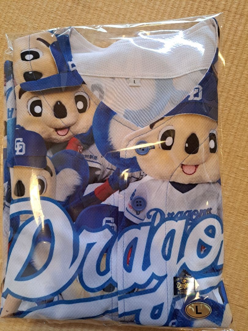 中日ドラゴンズ　ドアラまみれユニホーム　 Lサイズ