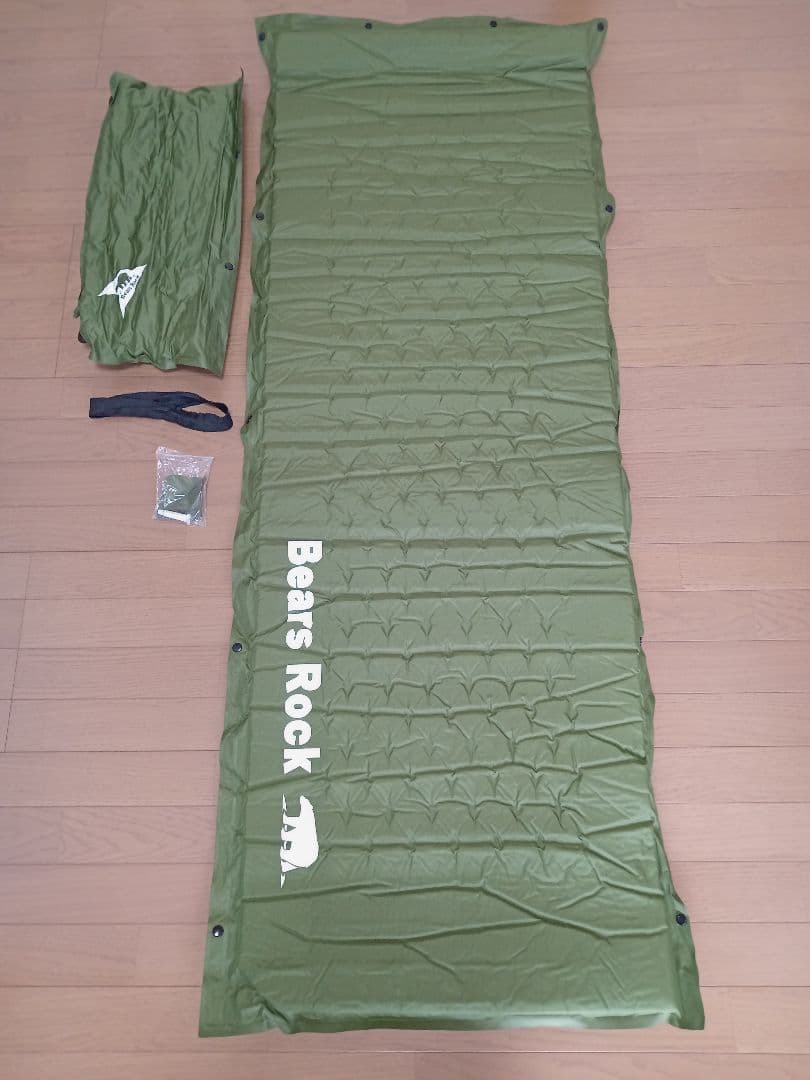 Bear's Rock スリーピングマット オリーブグリーン