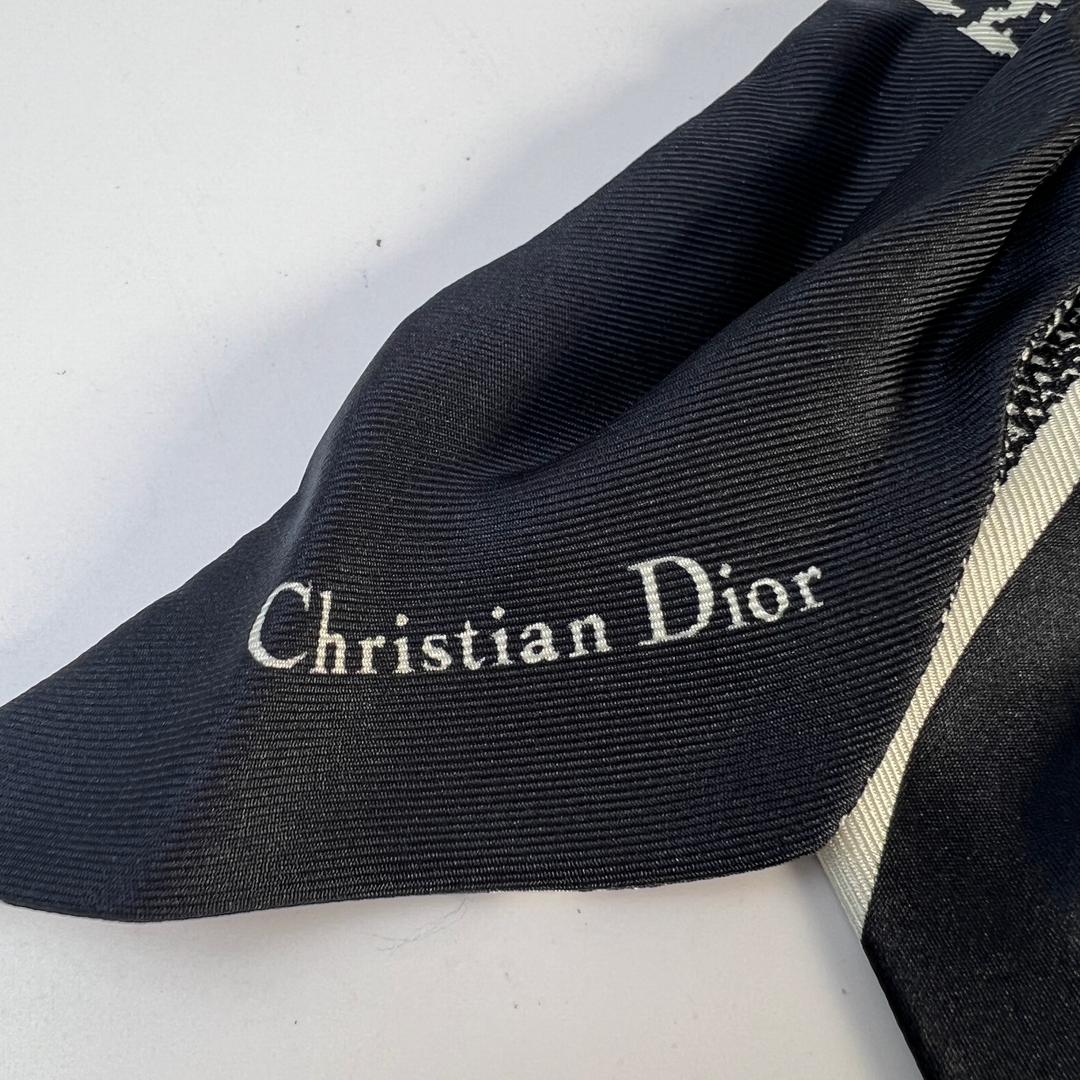 ママリン 様Dior ディオール 千鳥柄 タグ付きスカーフ A-8596