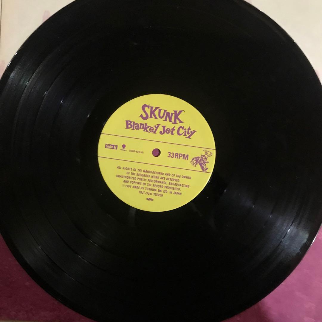 ブランキージェットシティSKUNK オリジナルジャケ違い　状態綺麗