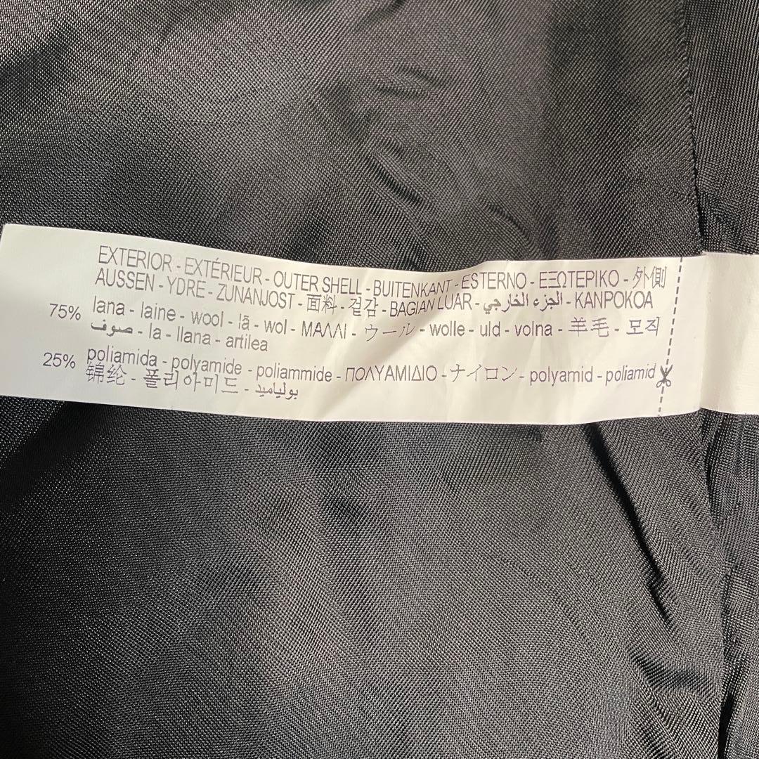 ZARA MANTECO ケープコート ポンチョ 金具留め 黒 ザラ マンテコ