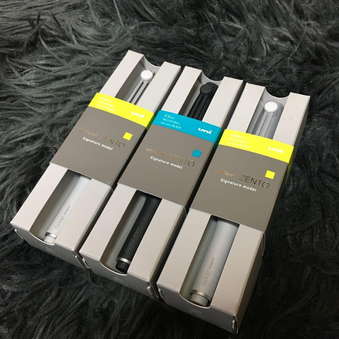 ユニボールゼント シグニチャーモデル 0.38mm 0.5mm