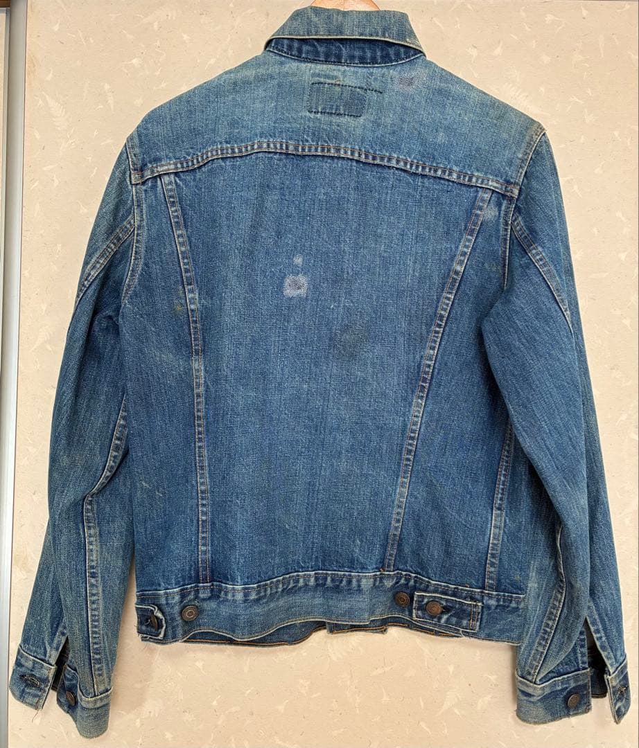 ケ*ン様 Levis 70505-0217 70s 横ケアタグ デニム ジャケッ