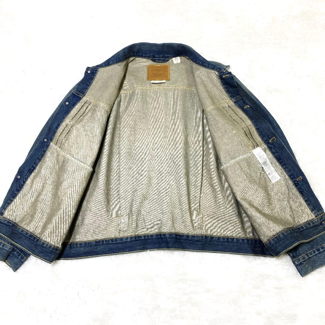 リーバイスプレミアム 1stタイプ TYPE1デニム XL BIG E革パッチ