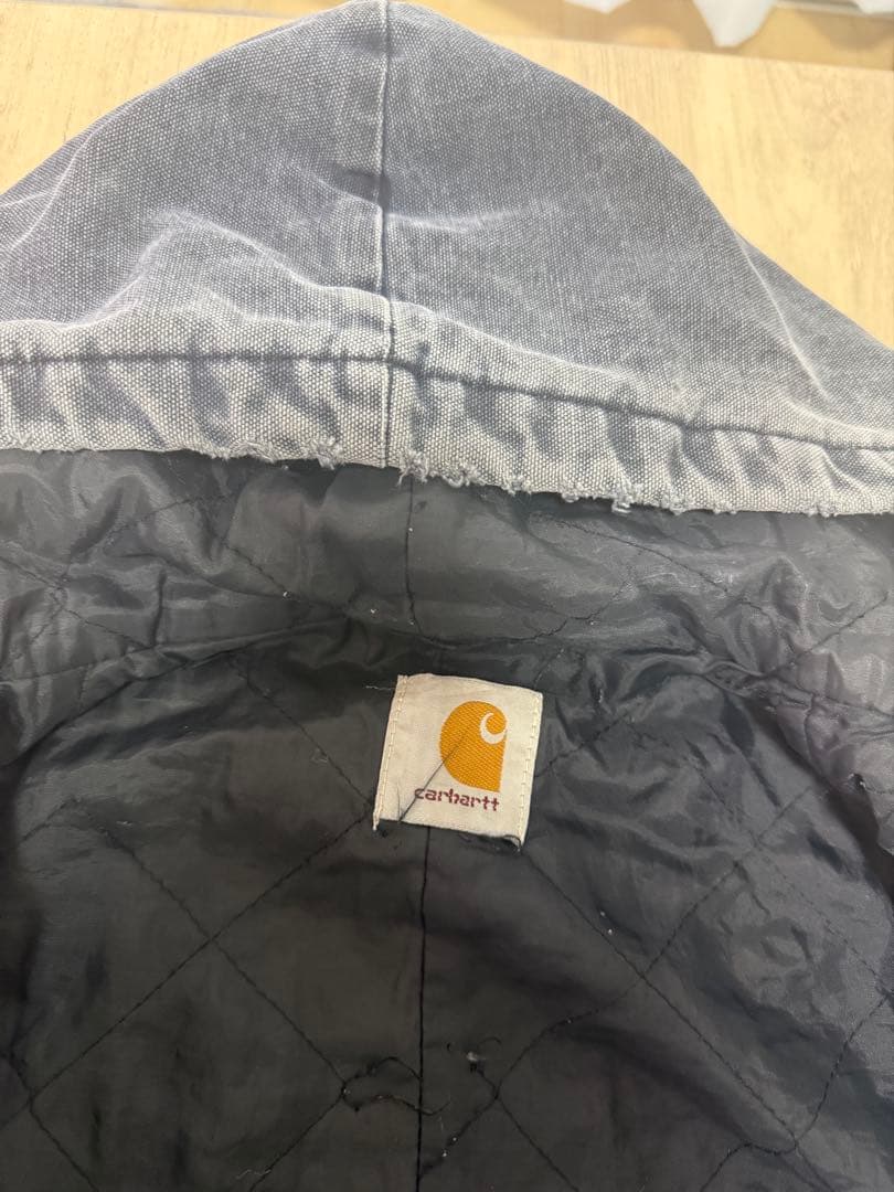 90s USA製 Carhartt アクティブジャケット 短丈 ダック M