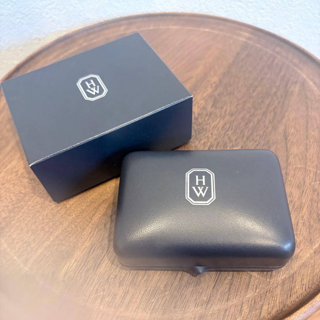 HARRY WINSTON 空箱 ジュエリーケース ピアスケース 外箱付き