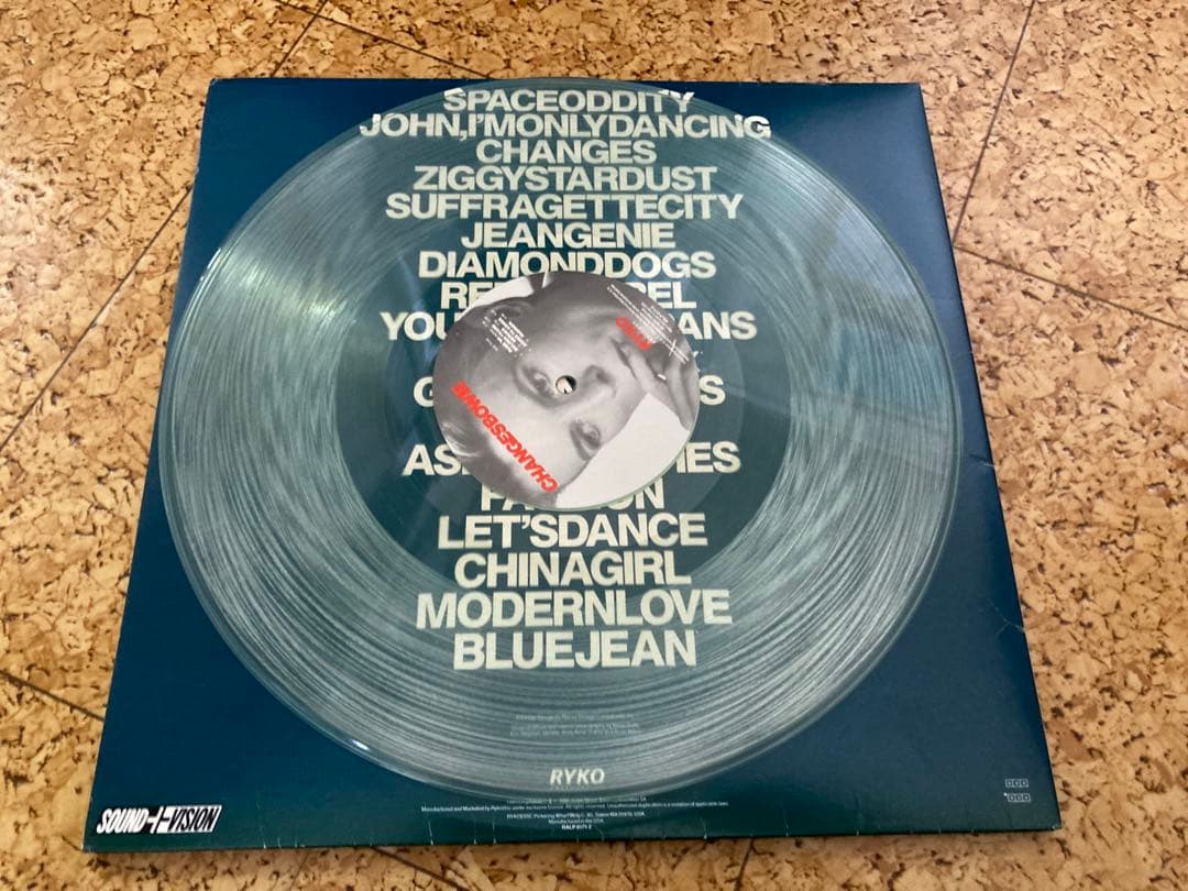希少！！CHANGESBOWIE デヴィッド・ボウイ クリアレコード