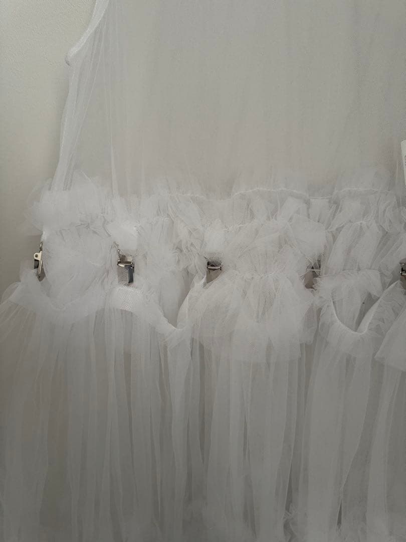 noir kei ninomiya 25SSチュールワンピース