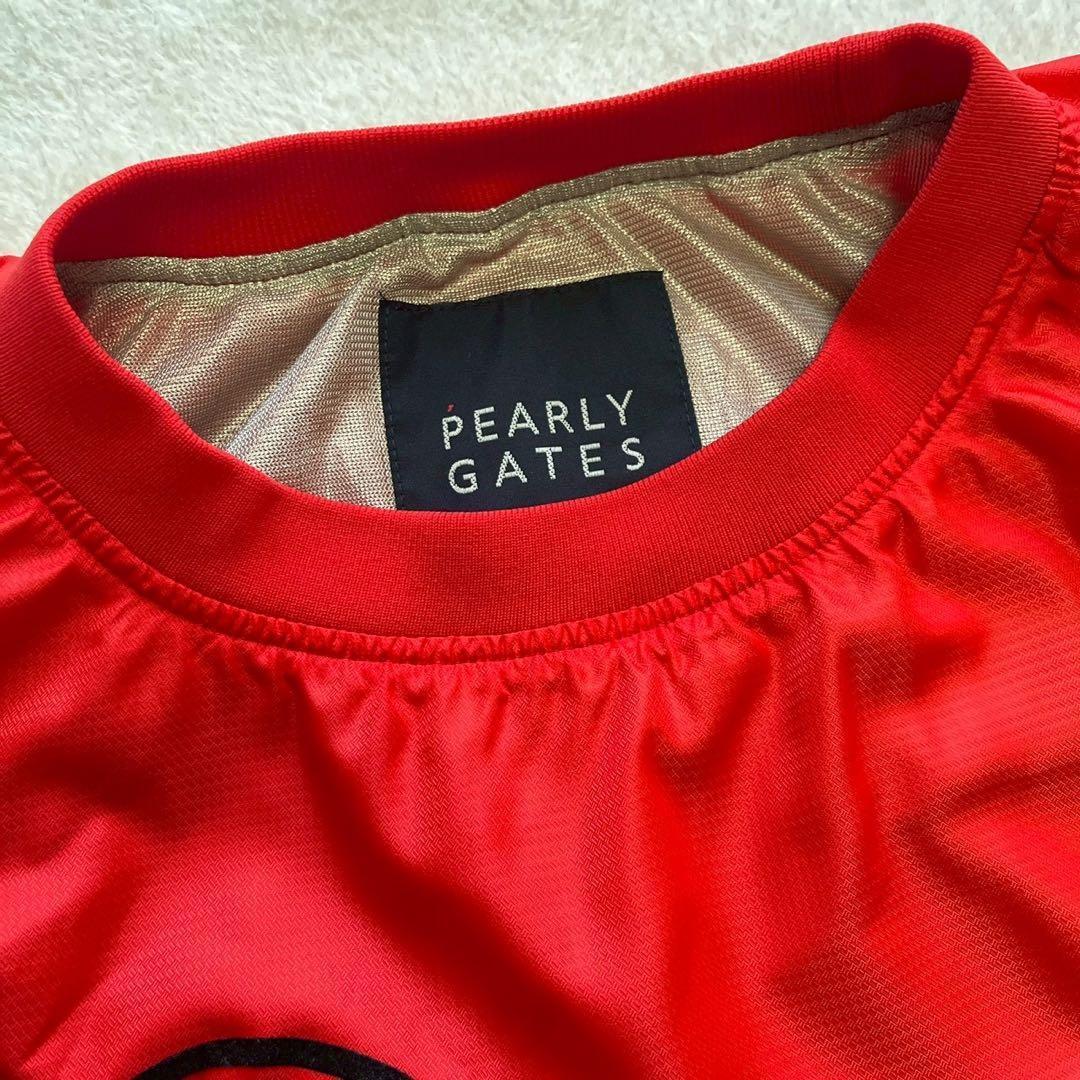 極美品　パーリーゲイツ　ツインスニード 　2枚セット　蓄熱　モックネック　レッド
