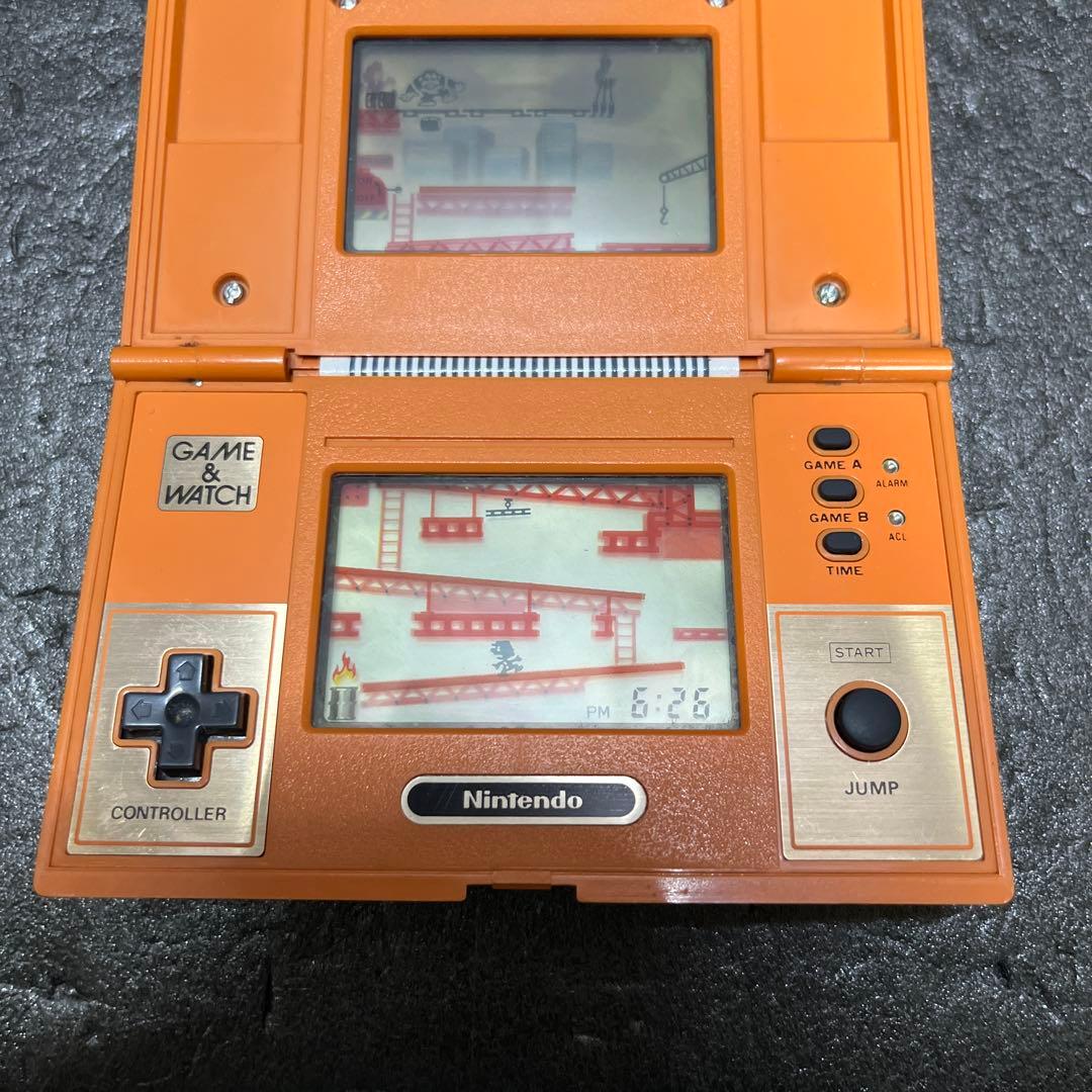 レトロ ニンテンドー ゲームウォッチ ドンキーコング 完動品