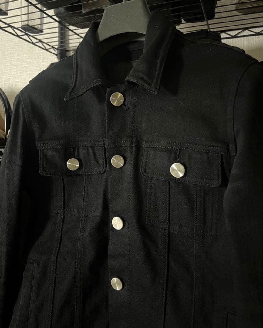 ジャケット・アウター archive design denim jacket black