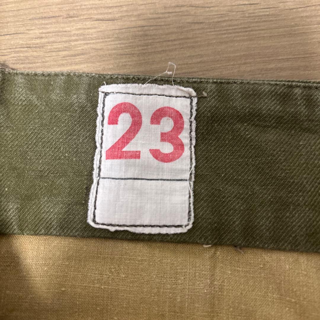 40's～50's French army M-47 cargo pants前期