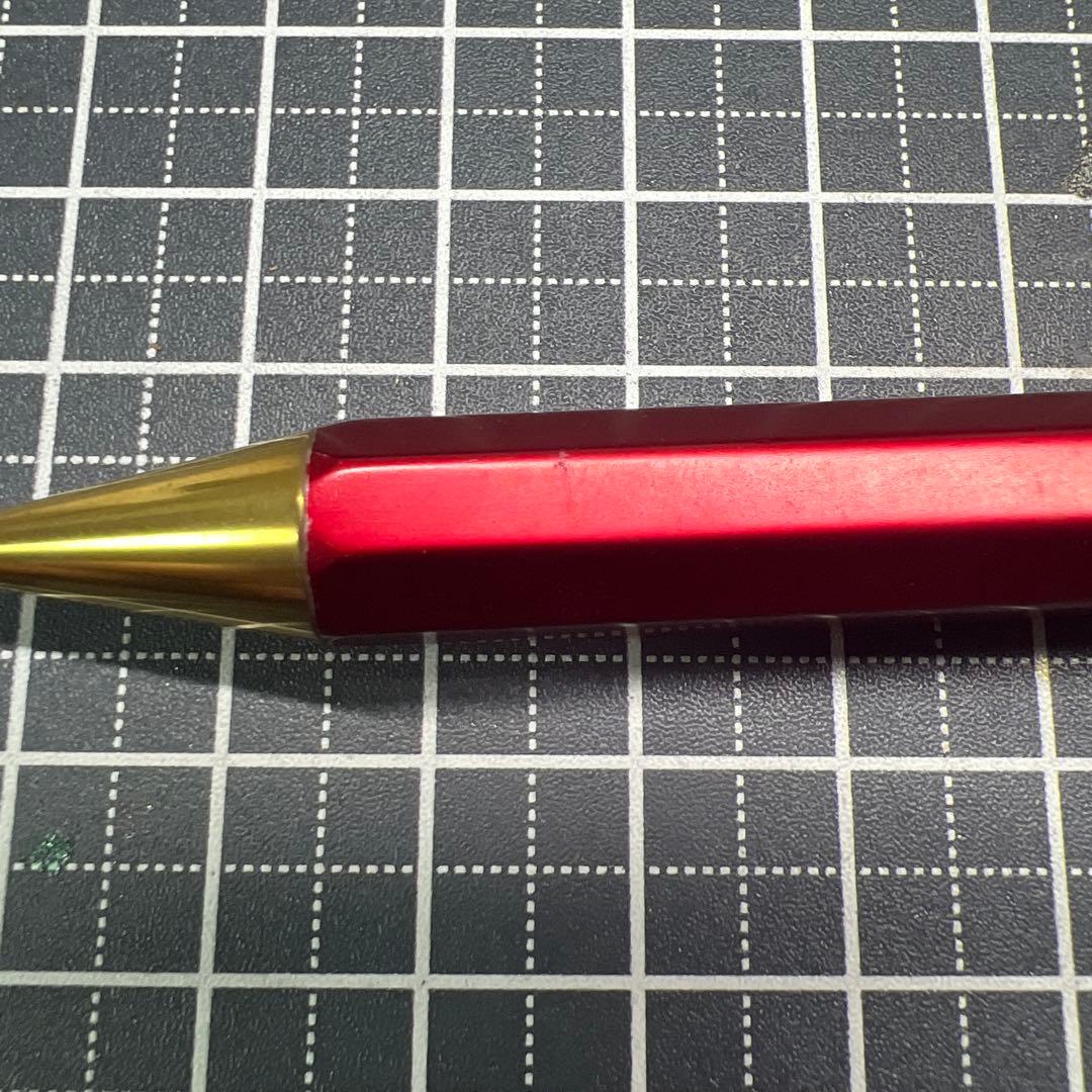 【値下げ可】KAWECO COLLECTION 0.5 赤 シャープペンシル