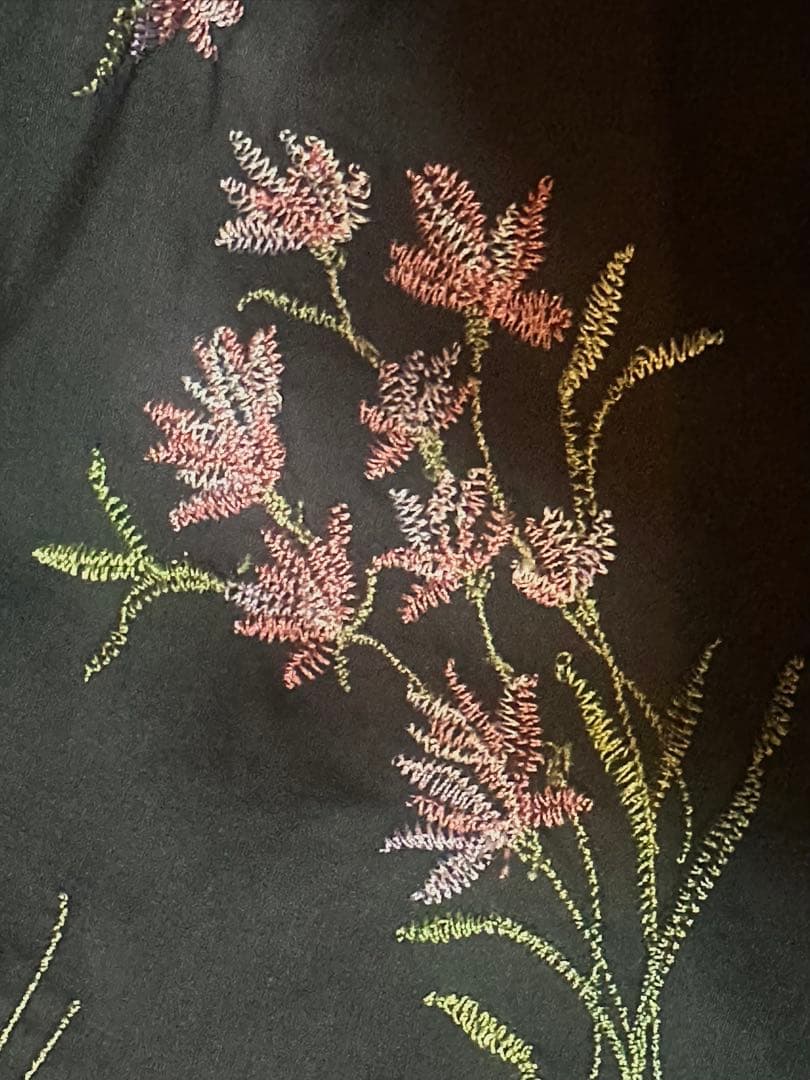 定価36,300円 ローズティアラ ジュエル ミディ丈 刺繍 ワンピース 42