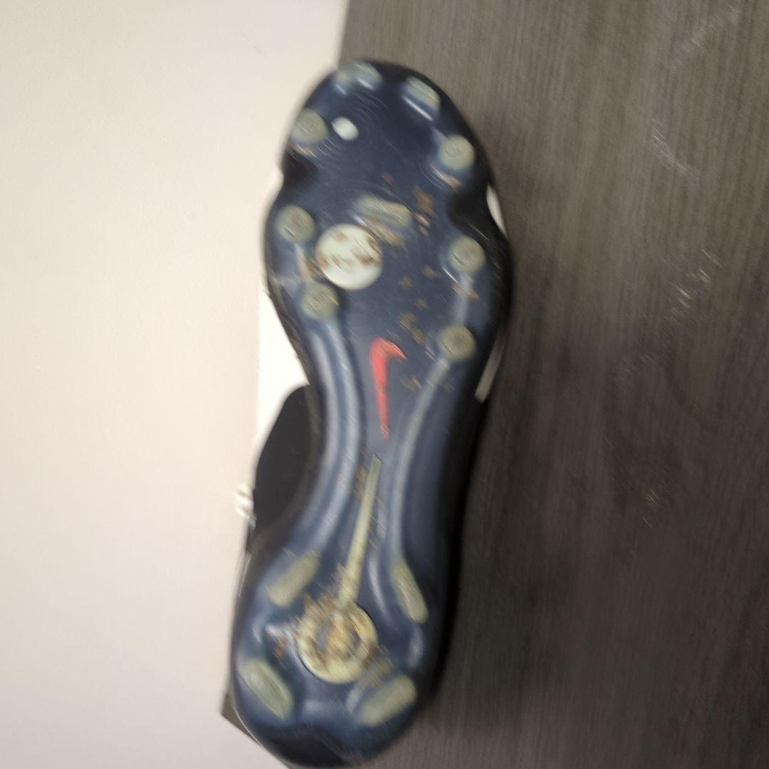 Nike Tiempo サッカーシューズ ホワイト/オレンジ/ブラック